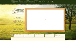 Desktop Screenshot of beckerdyer.com