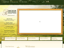 Tablet Screenshot of beckerdyer.com